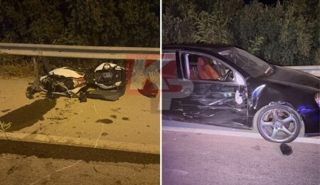 Girne - Alsancak çevre yolunda kaza: Motosiklet sürücüsü yoğun bakımda, otomobil sürücüsü tutuklandı