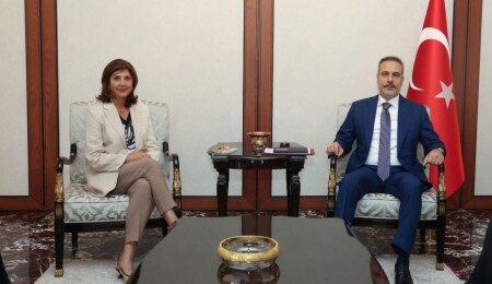 Holguin-Fidan görüşmesi  gerçekleşti: Fidan'dan 2 devlet vurgusu