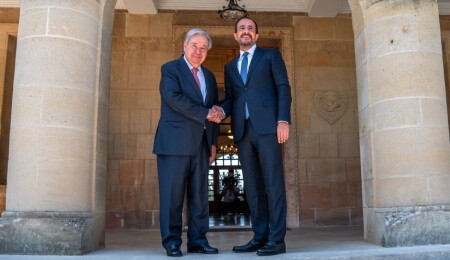 Guterres-Hristodulidis görüşmesi: Bölgedeki gelişmeler, çözüm bulunmasını daha önemli hale getirdi