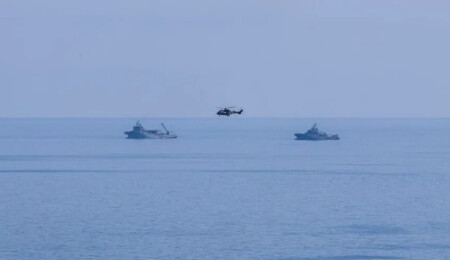 TCG Işın ve TCG Alemdar, Filo Jet enkazında arama çalışmalarını sürdürüyor