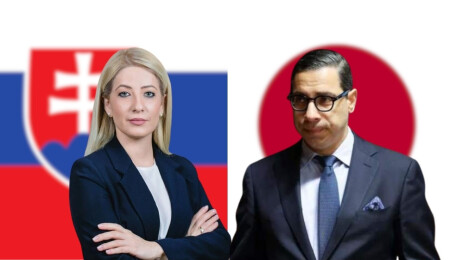 Annita Dimitriu Slovakya’da, Konstantinos Kombos Japonya’da temaslarda bulundu