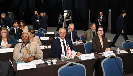 Hasan Taçoy, Antalya’daki IAF Bakanlar ve Parlamenterler Toplantısı’na katıldı