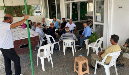 TAM Parti aday adaylarından Akçay Spor Kulübü’ne ziyaret