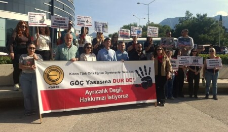 KTOEÖS, Girne ve çevresindeki okullarda öğleden sonra greve gitti