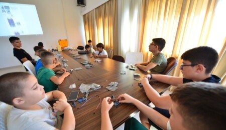 Lefke’de Robotik Kodlama Atölyesi başladı