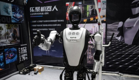 Pekin'deki parklarda 72 robot görev yapmaya başladı