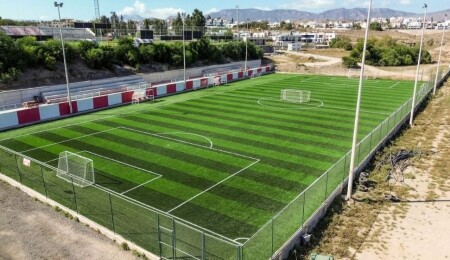 Gönyeli-Alayköy Belediyesi 3 futbol sahasının yeni sezona hazır hale getirildiğini duyurdu