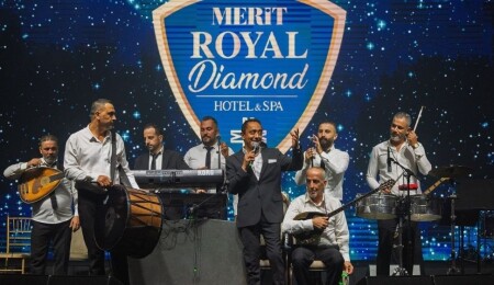 Ali Al Deek’ten Merit Royal Diamond’da muhteşem konser