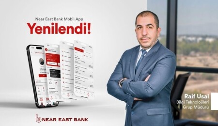 Near East Bank mobil uygulaması baştan aşağı yenilendi: Dijital bankacılıkta yeni bir dönem!