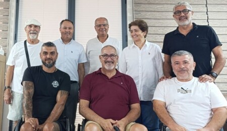 CTP, Engelliler Spor Federasyonu’nu ziyaret etti: Spordaki engelleri birlikte kaldıralım!