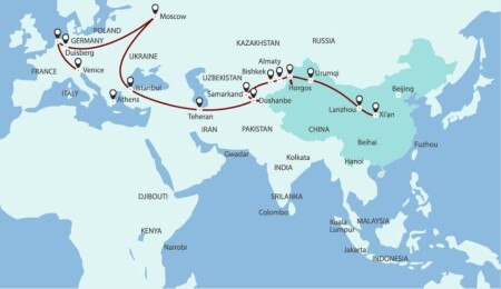 Çin'den Avrupa’ya uzanan yük yolculuğunda Türkiye kritik geçiş noktası oldu