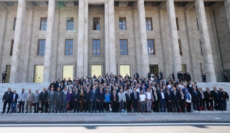 168 muhtar Ankara'da temaslarda bulunuyor: "İki devletli çözümden başka bir seçenek yoktur!"