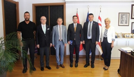 DAÜ’ye KYK ve Türkiye Gençlik ve Spor Bakanlığı yetkililerinden ziyaret: İş birlikleri ele alındı