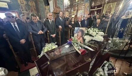 Keti Clerides Laid to Rest