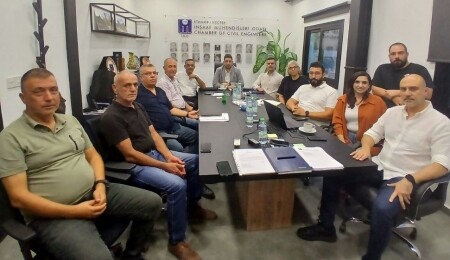 İnşaat Mühendisleri Odası’ndan Alevi Kültür Merkezi’nin amfi tiyatro ve aktivite salonu projesine destek