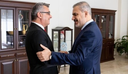 Cumhurbaşkanı Tufan Erhürman ile Hakan Fidan görüştü