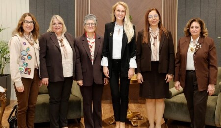 Nilden Bektaş Erhürman, İzci Örgütü Derneği ile görüştü: Çalışmalar istişare edildi