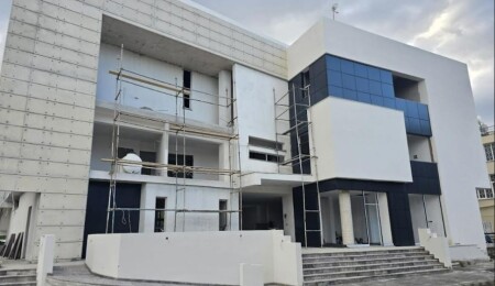 El-Sen sendika binası inşaatında sona gelindi