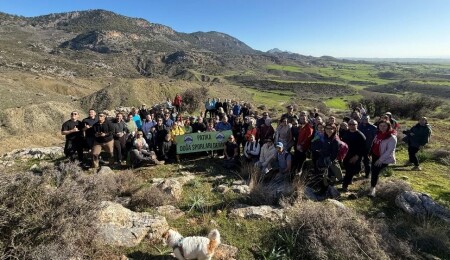 Göçeri Köyü’nde Sarı Çizmeli Mehmet Ağa – Kulaklı Tepe yürüyüşü düzenlendi