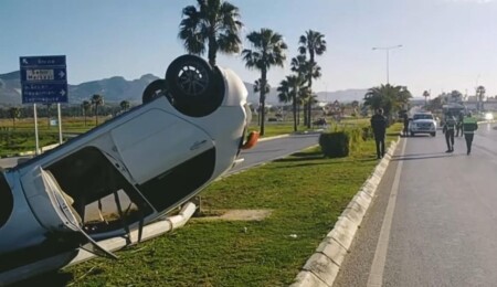 Gönyeli'de bugün ikinci ölümlü trafik kazası: Sürücü tüm müdahalelere rağmen hayatını kaybetti
