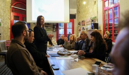 CTP, Lefke'de sivil toplum örgütleriyle buluştu: Özgün yapı korunmalı; imar planı hayata geçirilmeli