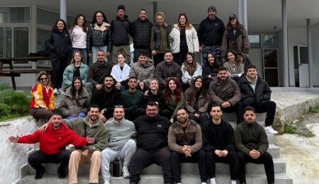 Gençlik Dairesi Kantara Gençlik Kampı eğitim şefi ve liderleri kampta bir araya geldi