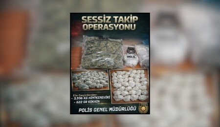 Gönyeli’de “Sessiz Takip Operasyonu”: 4 kilo uyuşturucu ele geçirildi; 2 kişi tutuklandı