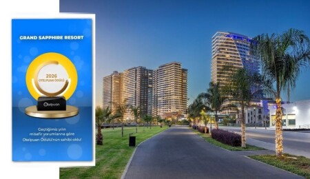 Grand Sapphire Resort, 2026 Otelpuan Ödülü ile Türkiye’nin en beğenilen ilk 100 oteli arasında