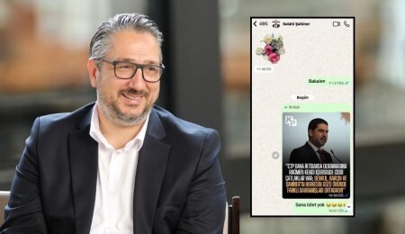 Şenkul’dan Savaşan’a yanıt: Gördüğünüz gibi Salahi ve Devrim ile çok fena kavgalıyız, hiç konuşmuyoruz