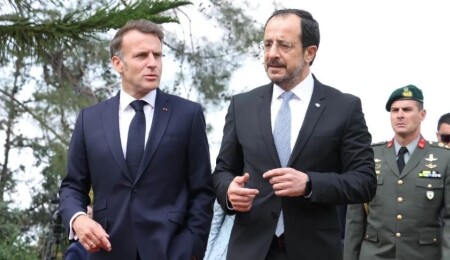 Macron Güney Kıbrıs’ta: Hristodulidis'le Doğu Akdeniz, Kıbrıs sorunu ve AB gündemi başlıklarını görüşecek