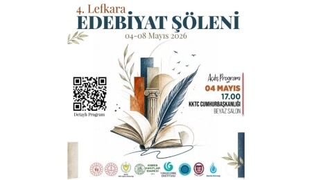 4'üncü Lefkara Edebiyat Şöleni, 4-8 Mayıs tarihlerinde edebiyatseverlerle buluşuyor
