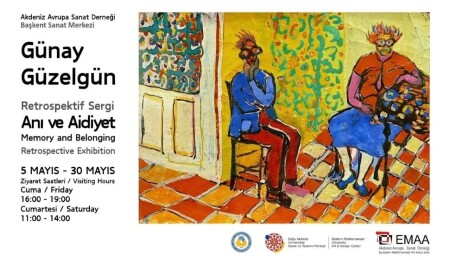 Günay Güzelgün’ün “Anı ve Aidiyet/Memory and Belonging” sergisi EMAA’da açılıyor