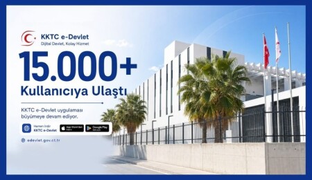 KKTC e-Devlet Mobil Uygulaması 15 bini aşkın kayıtlı kullanıcıya ulaştı