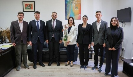 İncirli, "Söz Gençte" etkinliği ekibini kabul etti: Karar alma süreçlerinde gençler merkezde olacak!