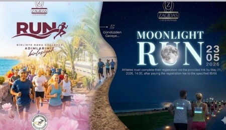 İskele'de bir ilk: "Zagidas Moonlight Run" geceyi aydınlatacak