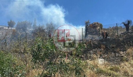 Taşkent’te çıkan yangın kontrol altına alındı: Yangının nedeni henüz belirlenmedi