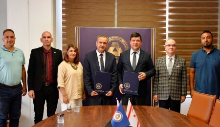 DAÜ ile Gazimağusa Belediyesi, ortak organizasyonlar düzenlemeye yönelik protokol imzaladı