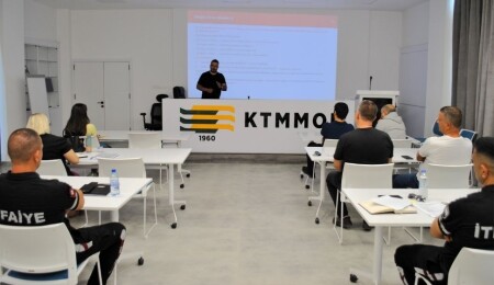 KTMMOB'de yangın güvenliği tüzüğüne yönelik eğitimler sürüyor