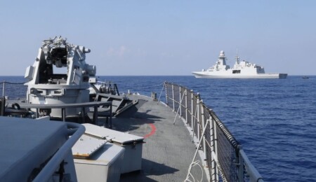Güney Kıbrıs açıklarında beş ülkeden deniz kuvvetleriyle “Cyprus Arrow” tatbikatı