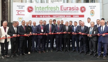 Interfresh Eurasia Fuarı’nda KKTC partner ülke olarak yer aldı