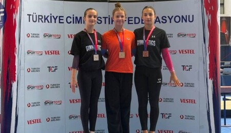 Cimnastik Federasyonu sporcusu Kaleria Pankratova’dan KKTC cimnastiğinde tarihi şampiyonluk