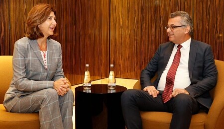 Cumhurbaşkanı Erhürman, New York’ta Holguin ile görüştü: Kıbrıs sorunu ele alındı
