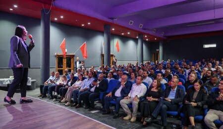 CTP kitle toplantılarına Lefke’de devam etti: CTP, toplumun tüm kesimleriyle birlikte hareket edecek