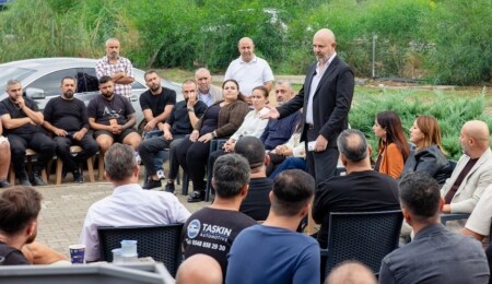 Koral Bozkurt, sanayi bölgesini ziyaret etti: Bölgenin altyapısı için özel bir proje hazırlanıyor