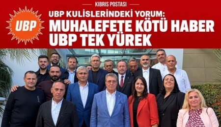UBP’den muhalefetin ayrışma beklentisine birlik mesajı: 6 Aralık’ta tek yürek