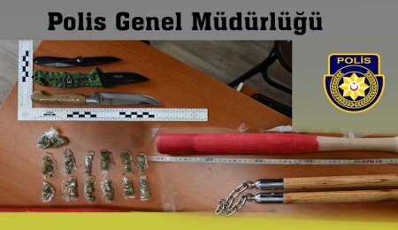 Uyuşturucu, bıçak, sopa ve mınçıkayla yakalandılar!