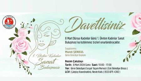 “Üreten Kadın Sanatçılar Buluşması” 8 Mart Dünya Kadınlar Günü'nde gerçekleştiriliyor