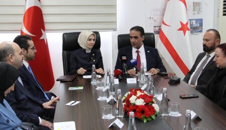 Sadık Gardiyanoğlu, Türkiye Aile ve Sosyal Hizmetler Bakanı Göktaş’la görüştü