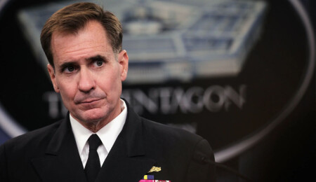 John Kirby, İran'ın İsrail'e saldırılarını ABD'ye önceden haber verdiği iddialarını reddetti