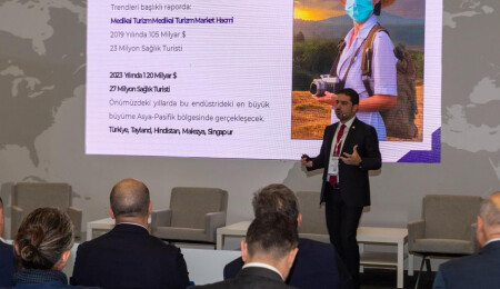 Savaşan spoke on “global impact of health tourism and cooperation diplomaciy" to 95 countries
